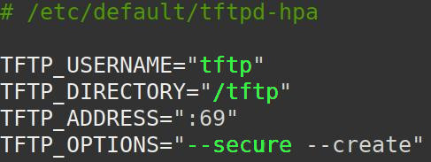 Server TFTP